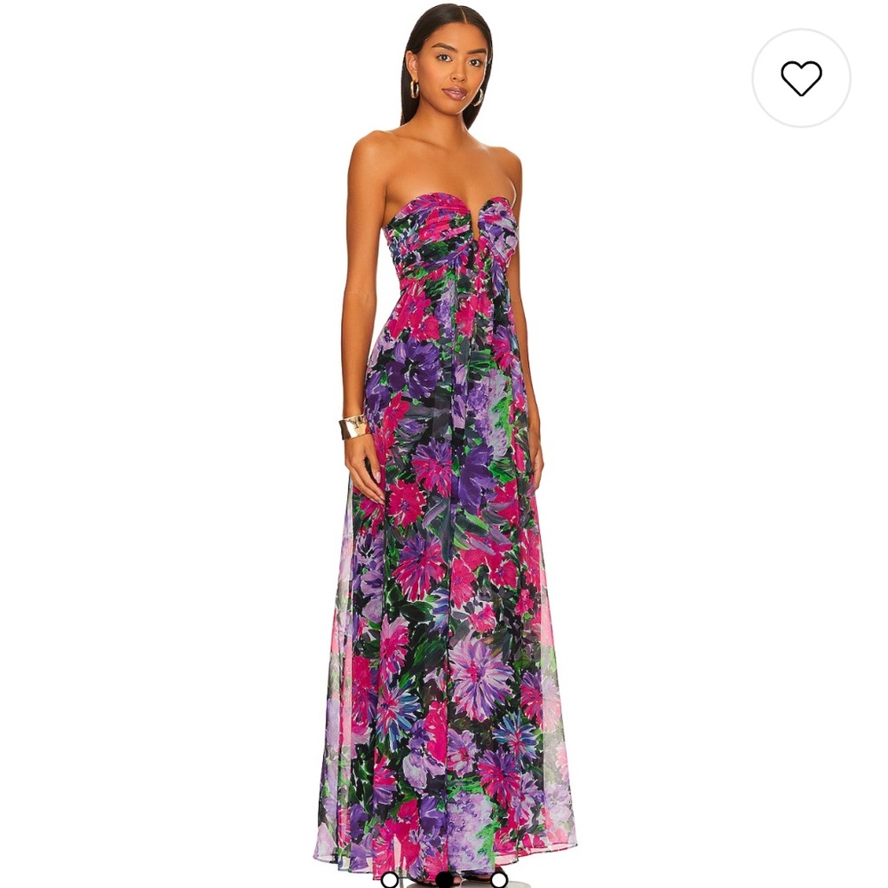 Milly River Garden Floral Dress NWOT